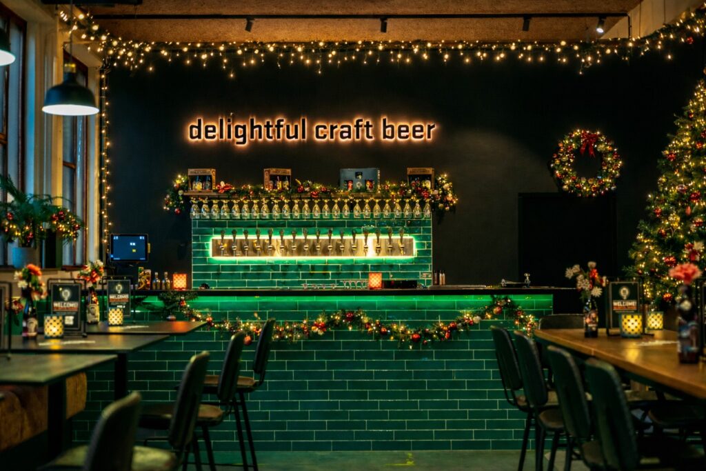Kerst brouwlokaal